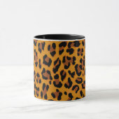 Leopardenmuster Punkte Tasse (Zentrum)