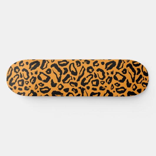 Leopardenmuster Skateboard (Horizontal)