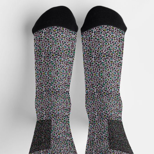 Leopardenmuster Socken (Oben)