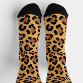 Leopardenmuster Socken (Oben)