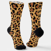 Leopardenmuster Socken (Gewinkelt)