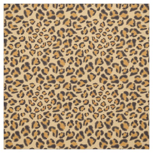 Leopardenmuster Stoff (Muster)