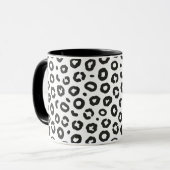 Leopardenmuster Tasse (Vorderseite Links)