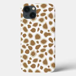 Leopardenmuster - Taupe-Beige und Weiß Case-Mate iPhone Hülle