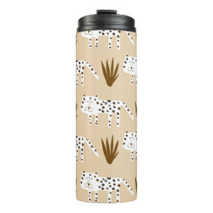 Leopardenmuster Thermosbecher