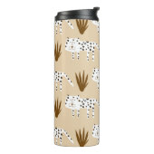 Leopardenmuster Thermosbecher (Nach links gedreht)