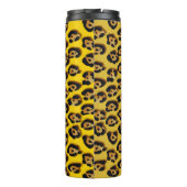 Leopardenmuster Thermosbecher (Rückseite)