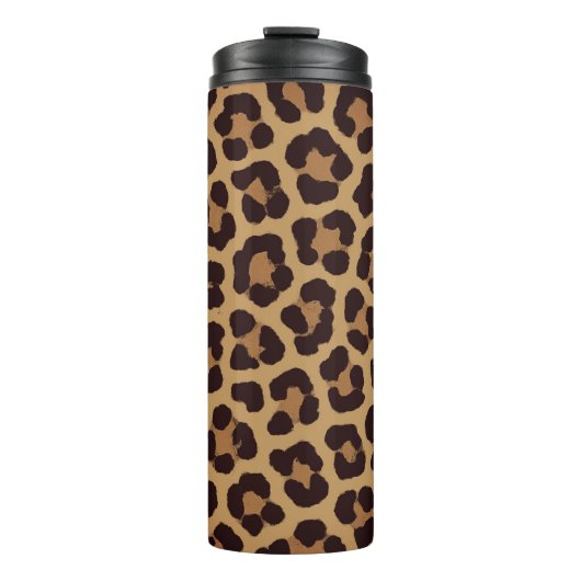 Leopardenmuster Thermosbecher (Vorderseite)