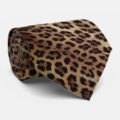 Leopardenmuster, Tiger, Leopardenfell, modisch, Krawatte (Gerollt)