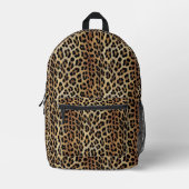 Leopardenmuster, Tiger, Leopardenhaut, Bedruckter Rucksack (Vorderseite)