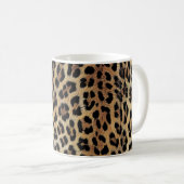 Leopardenmuster, Tiger, Leopardenhaut, Kaffeetasse (VorderseiteRechts)