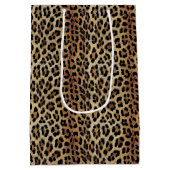 Leopardenmuster, Tiger, Leopardenhaut, Mittlere Geschenktüte (Rückseite)