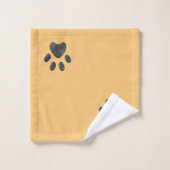 Leopardenmuster und -pfanne badhandtuch set (Waschlappen)