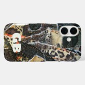 Leopardenpasten für Monogramm Case-Mate iPhone Hülle (Rückseite (Horizontal))