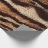 Leopardenpelz Geschenkpapier (Ecke)