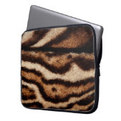 Leopardenpelz Laptopschutzhülle (Vorderseite Links)