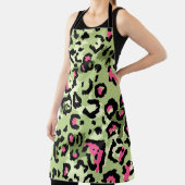 Leopardenpelz, modisches, nahtloses Muster. Schürze (InSitu)