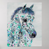 Leopardenpferd Poster (Vorne)