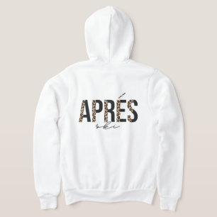 Leopardenprint Après-Ski-Design Hoodie