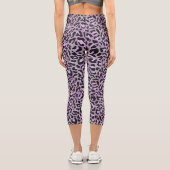 Leopardenprint-Capri-Leggings Capri Leggings (Rückseite)