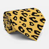 Leopardenprint-Halstuch Krawatte (Gerollt)
