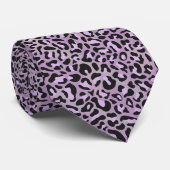 Leopardenprint-Krawatte Krawatte (Gerollt)