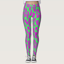 Leopardenprint-Leggings Leggings