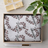 Leopardenrahmen für Buchhalter Seidenpapier (Geschenk)