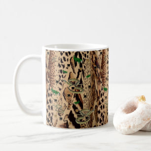Leopardenschlange Alligator Tasse