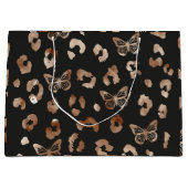 Leopardenschmetterling Große Geschenktüte (Vorderseite)