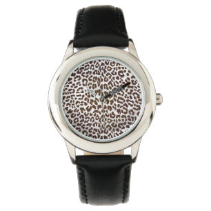 Leopardenschokolade Armbanduhr
