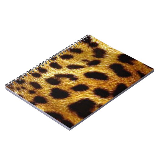 Leopardenschrift Notizblock (Linke Seite)