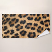 Leopardenstruktur Badehandtuch (Badehandtuch)