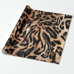 Leopardenstruktur Geschenkpapier