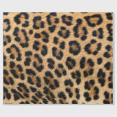 Leopardenstruktur Geschenkpapier (Flach)