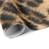 Leopardenstruktur Geschenkpapier (Rolleneckpunkt)