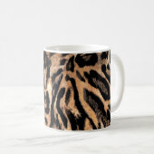 Leopardenstruktur Kaffeetasse (VorderseiteRechts)