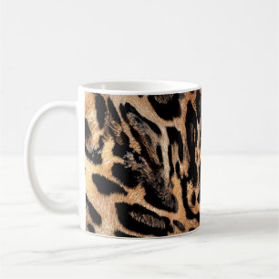 Leopardenstruktur Kaffeetasse