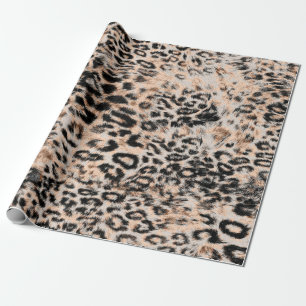 Leopardenstruktur, Leopardenmuster Geschenkpapier