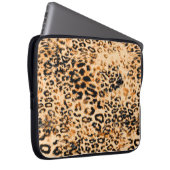 Leopardenstruktur, Leopardenmuster Laptopschutzhülle (Vorne Rechts)
