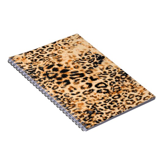 Leopardenstruktur, Leopardenmuster Notizblock (Rechte Seite)