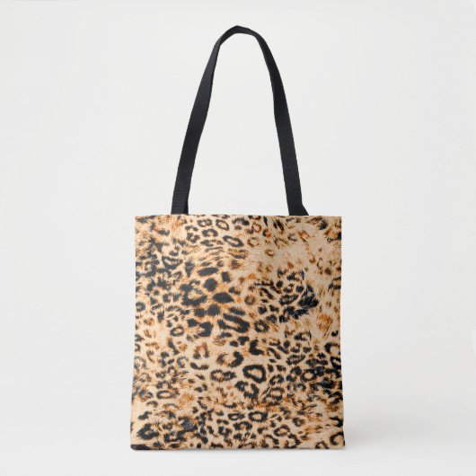 Leopardenstruktur, Leopardenmuster Tasche (Vorderseite)