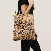 Leopardenstruktur, Leopardenmuster Tasche (Von Nahem)