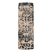 Leopardenstruktur, Leopardenmuster Thermosbecher (Rückseite)
