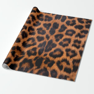Leopardenstruktur: Naher Leopardenfleck Geschenkpapier