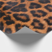 Leopardenstruktur: Naher Leopardenfleck Geschenkpapier (Ecke)