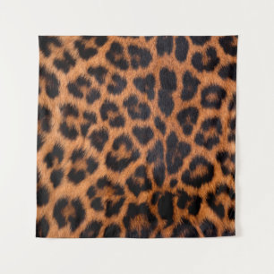 Leopardenstruktur: Naher Leopardenfleck Wandteppich