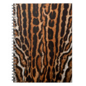 Leopardenstruktur Notizblock (Vorderseite)