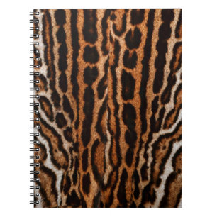Leopardenstruktur Notizblock