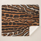 Leopardenstruktur Sherpadecke (Vorderseite (Horizontal))